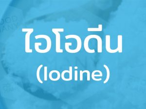 ไอโอดีน แร่ธาตุสำคัญ ร่างกายผลิตเองไม่ได้ พบมากในอาหารทะเลแทบทุกประเภท