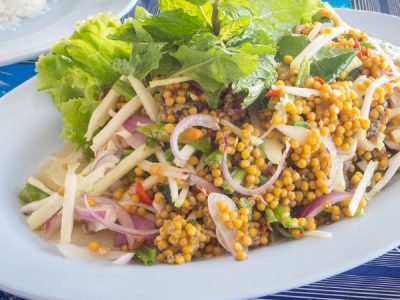 ยำไข่แมงดา