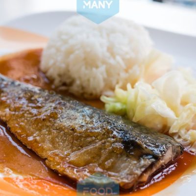 ข้าวหน้าปลาซาบะ