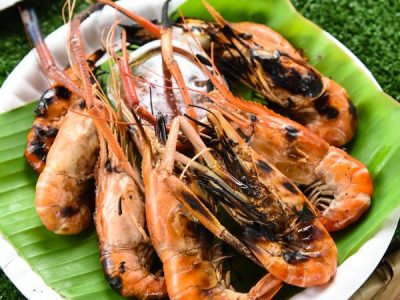 กุ้งเผา