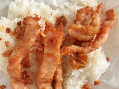 หมูทอดกระเทียม